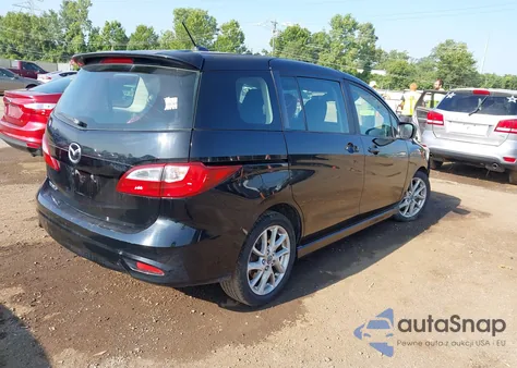 2012 Mazda Mazda5 Touring из США, поврежденный, VIN JM1CW2CL9C0116783